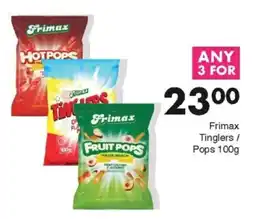 Save Frimax Tinglers/ Pops offer