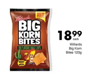 Save Willards Big Korn Bites offer