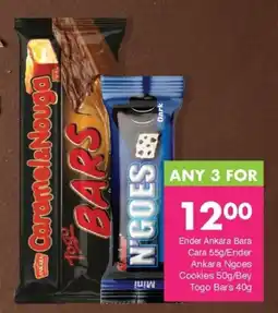Save Ender Ankara Bara Cara/ Ender Ankara Ngoes Cookies/ Bey Togo Bars offer