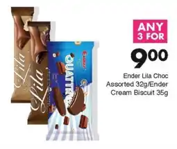 Save Ender Lila Choc Assorted/ Ender Cream Biscuit offer