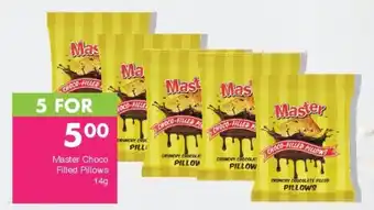 Save Master Choco Filled Pillows offer