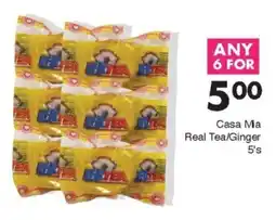 Save Casa Ma Real Tea/ Ginger offer