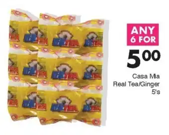 Save Casa Ma Real Tea/ Ginger offer