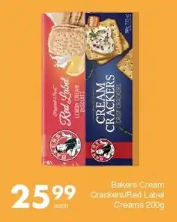Save Bakers Cream Crackers/ Red Label Creams offer