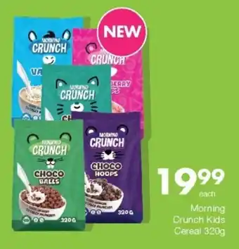 Save Morning Crunch Kids Cereal offer