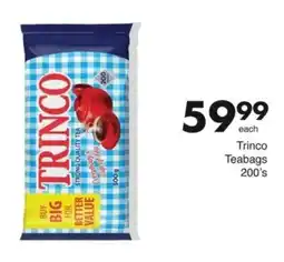 Save Trinco Teabags offer