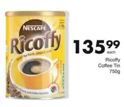 Save Nescafe Ricoffy Coffee Tin offer