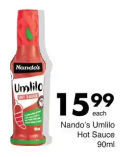Save Nando's Umlilo Hot Sauce offer