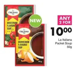 Save La Italiana Packet Soup offer