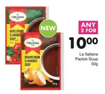 Save La Italiana Packet Soup offer