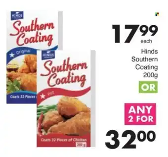 Save Hinds Southern Coating offer