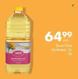 Save Save Pure Sunflower Oil offer