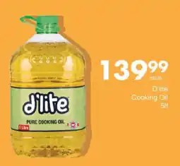 Save D'lite Cooking Oil offer