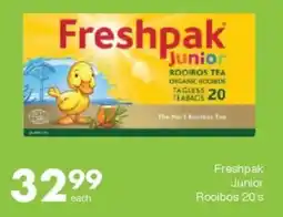 Save Freshpak Junior Rooibos offer