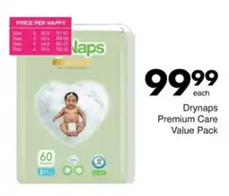 Save Drynaps Premium Care Value Pack offer