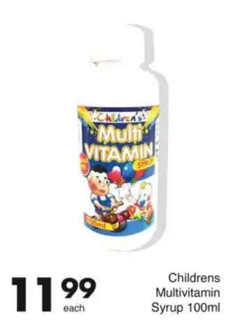 Save Childrens Multivitamin Syrup offer