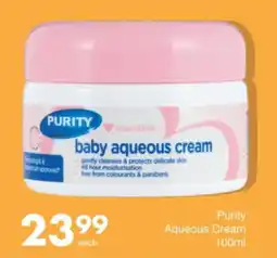 Save Purity Aqueous Cream offer