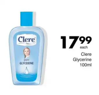 Save Clere Glycerine offer