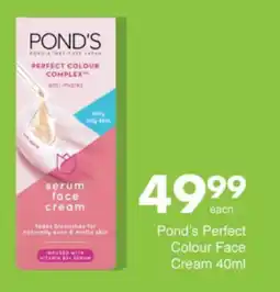 Save Pond's Perfect Colour Face Cream offer