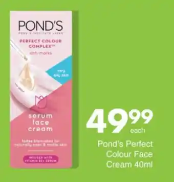 Save Pond's Perfect Colour Face Cream offer