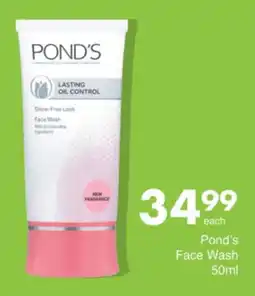 Save Pond's Face Wash offer