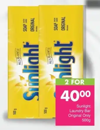 Save Sunlight Laundry Bar Original Only offer
