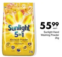 Save Sunlight Hand Washing Powder offer