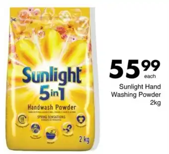 Save Sunlight Hand Washing Powder offer