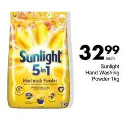 Save Sunlight Hand Washing Powder offer