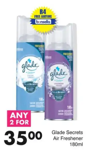 Save Glade Secrets Air Freshener offer