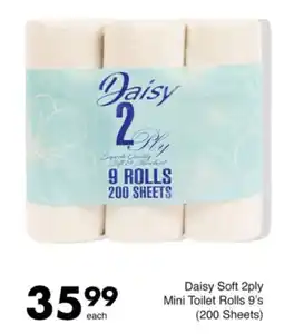 Save Daisy Soft 2ply Mini Toilet Rolls offer