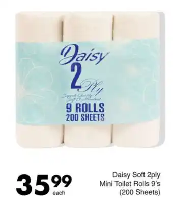 Save Daisy Soft 2ply Mini Toilet Rolls offer