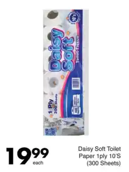 Save Daisy Soft Toilet Paper 1ply offer