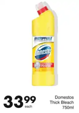 Save Domestos Thick Bleach offer