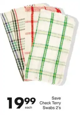 Save Save Check Terry Swabs offer