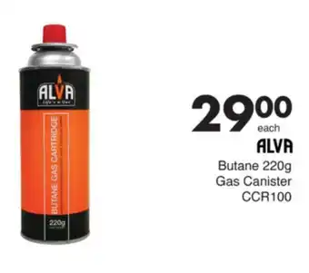 Save Alva Butane Gas Canister offer