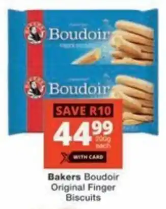 Checkers Hyper Bakers Boudoir Original Finger Biscuits offer