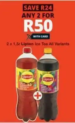 Checkers Hyper Lipton Ice Tea All Variants offer