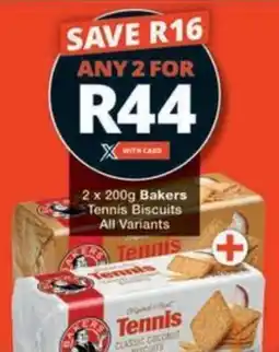 Checkers Hyper Bakers Tennis Biscuits All Variants offer