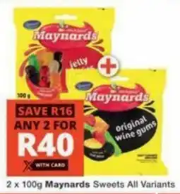 Checkers Hyper Maynards Sweets All Variants offer