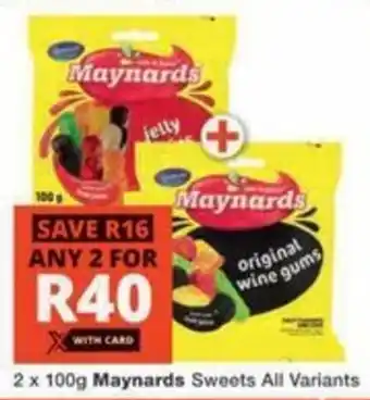 Checkers Hyper Maynards Sweets All Variants offer