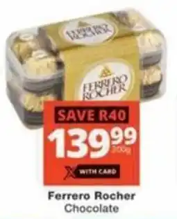 Checkers Hyper Ferrero Rocher Chocolate offer