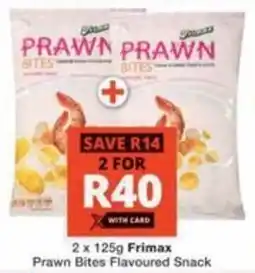 Checkers Hyper Frimax Prawn Bites Flavoured Snack offer