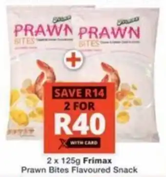 Checkers Hyper Frimax Prawn Bites Flavoured Snack offer