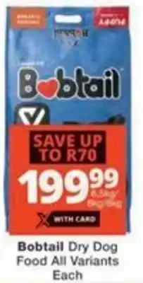 Checkers Hyper Bobtail Dry Dog Food All Variants offer