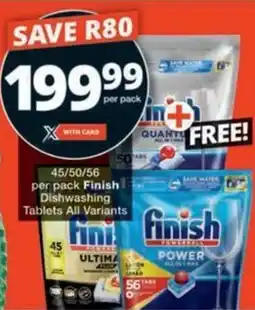 Checkers Hyper Finish Dishwashing Tablets All Variants offer