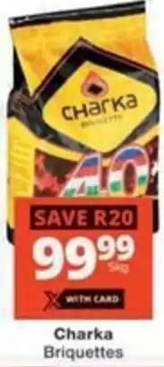 Checkers Hyper Charka Briquettes offer