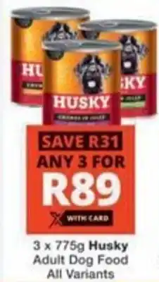 Checkers Hyper Husky Adult Dog Food All Variants offer