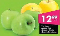 Save Hyper Tru Cape Apples Granny Smith/ Golden Delicious offer
