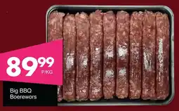 Save Hyper Big BBQ Boerewors offer